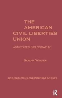 bokomslag The American Civil Liberties Union