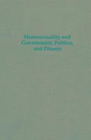 bokomslag Homosexuality & Government, Politics & Prisons