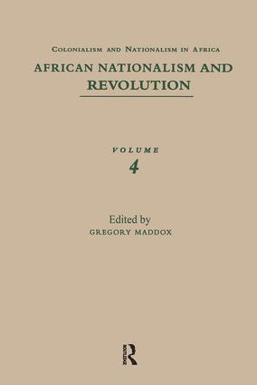 bokomslag African Nationalism and Revolution