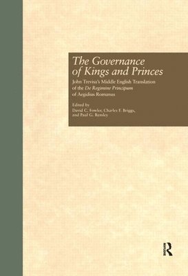 The Governance of Kings and Princes 1