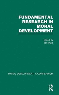 bokomslag Fundamental Research in Moral Development