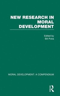 bokomslag New Research in Moral Development