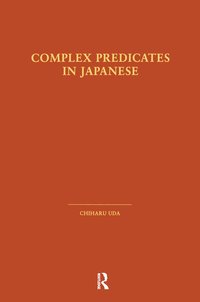 bokomslag Complex Predicates in Japanese