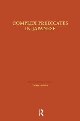 bokomslag Complex Predicates in Japanese