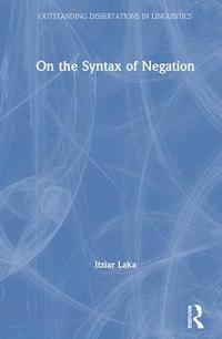 bokomslag On the Syntax of Negation