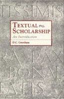 Textual Scholarship 1