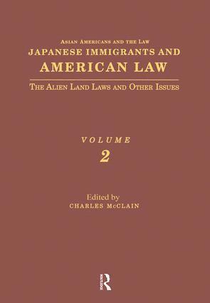 bokomslag Japanese Immigrants and American Law