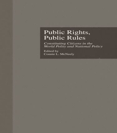 bokomslag Public Rights, Public Rules