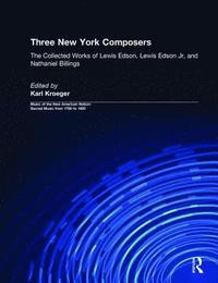 bokomslag Three New York Composers