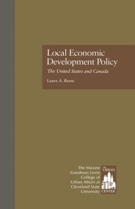 Laura A. Reese, Urban Center Staff - Local Economic Development Policy, Inbunden