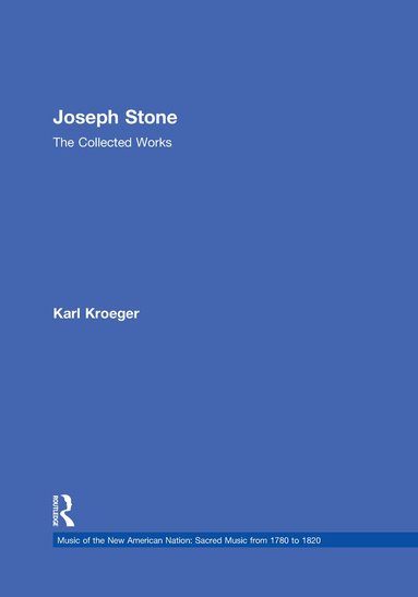 Karl Kroeger - Joseph Stone, Inbunden