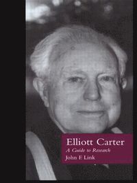 bokomslag Elliott Carter