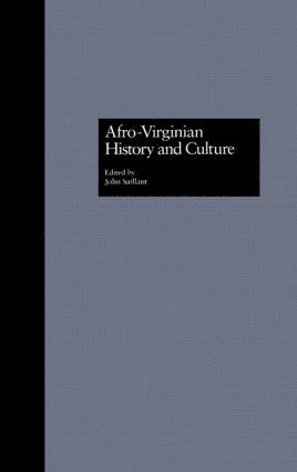 Afro-Virginian History and Culture 1