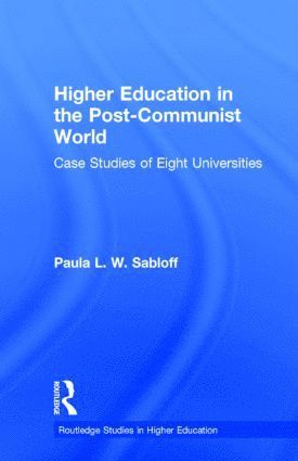 bokomslag Higher Education in the Post-Communist World