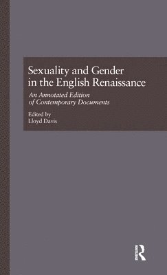 bokomslag Sexuality and Gender in the English Renaissance