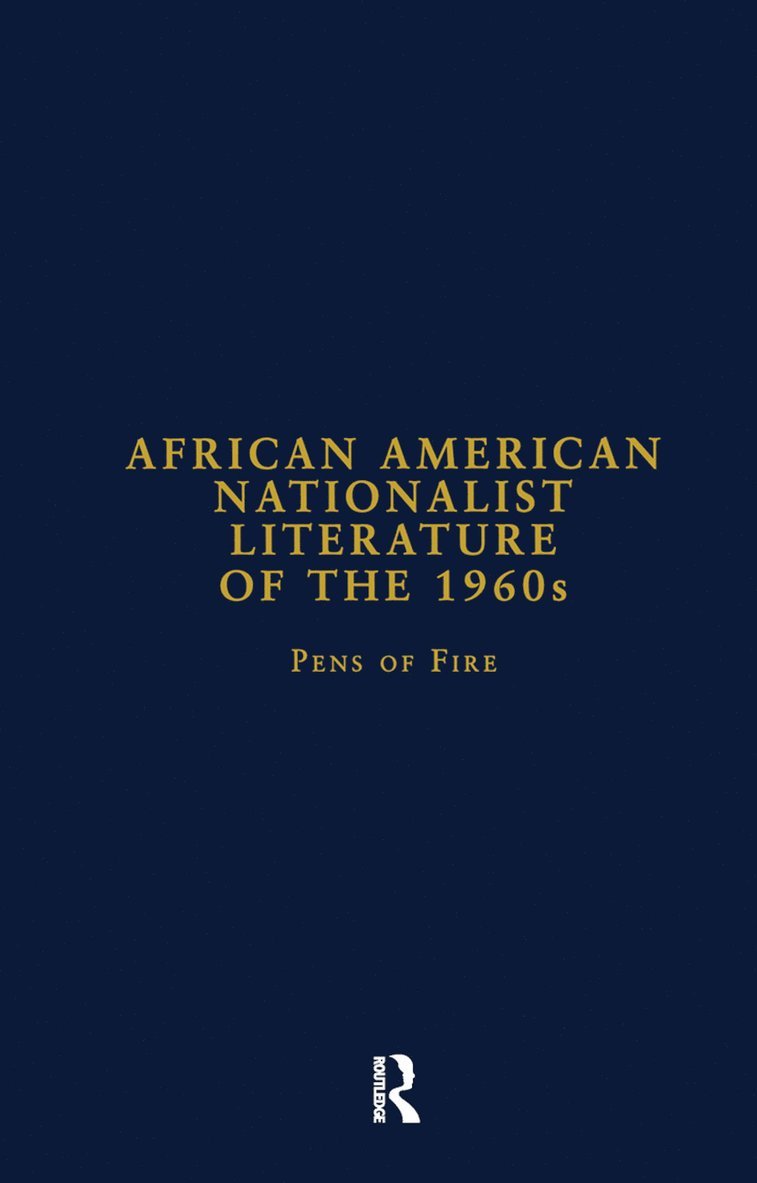 African American Nationalist Literature of the 1960s 1
