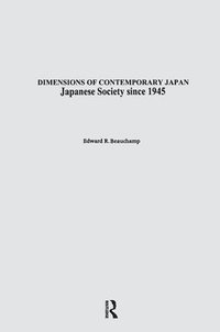 bokomslag Japanese Society since 1945