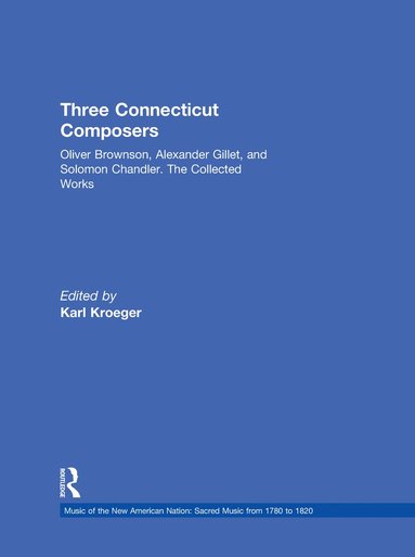 bokomslag Three Connecticut Composers