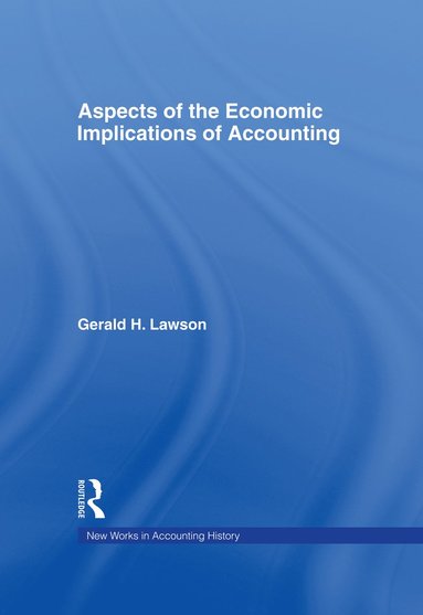 bokomslag Aspects of the Economic Implications of Accounting