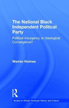 bokomslag National Black Independent Party