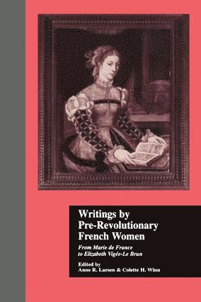 bokomslag Writings by Pre-Revolutionary French Women