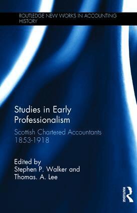 Stephen P. Walker, Thomas A. Lee - Studies in Early Professionalism, Inbunden