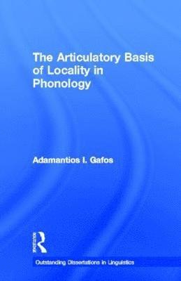 The Articulatory Basis of Locality in Phonology 1