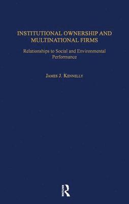 Institutional Ownership and Multinational Firms 1