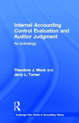 bokomslag Internal Accounting Control Evaluation and Auditor Judgement