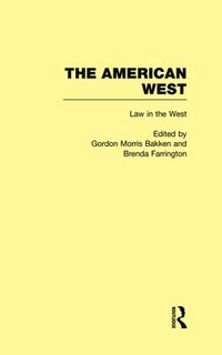 bokomslag Law in the West