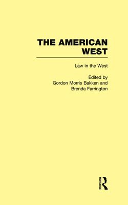Law in the West 1