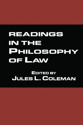 bokomslag Readings in the Philosophy of Law