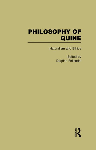 bokomslag Naturalism and Ethics