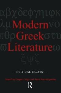 bokomslag Modern Greek Literature