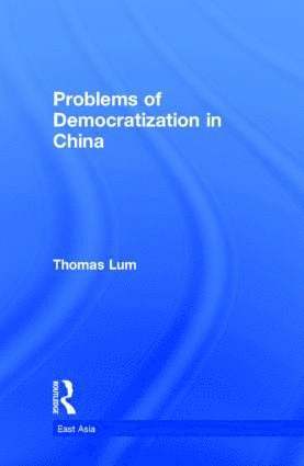 bokomslag Problems of Democratization in China