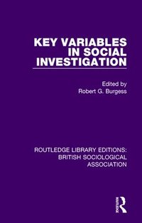 bokomslag Key Variables in Social Investigation