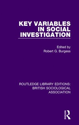 Key Variables in Social Investigation 1