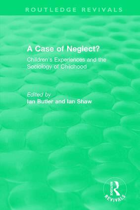 Ian Butler, Ian F Shaw - Case of Neglect? (1996), Inbunden