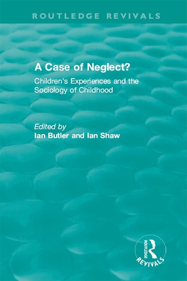 Ian Butler, Ian F Shaw - Case of Neglect? (1996), Häftad