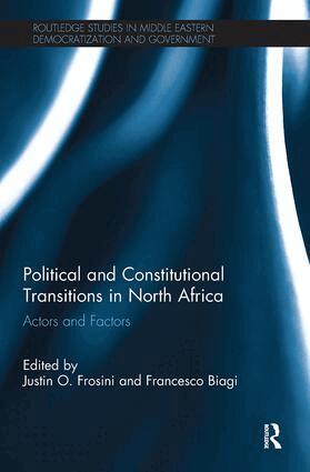 Justin Frosini, Francesco Biagi - Political and Constitutional Transitions in North Africa, Häftad