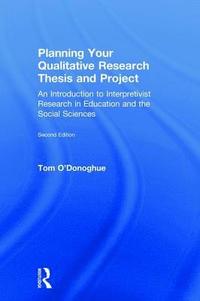 bokomslag Planning Your Qualitative Research Thesis and Project