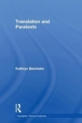 Translation and Paratexts 1