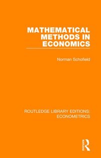 bokomslag Mathematical Methods in Economics