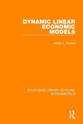 bokomslag Dynamic Linear Economic Models