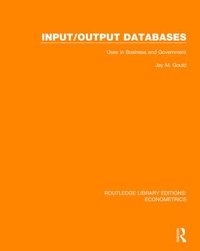 bokomslag Input/Output Databases