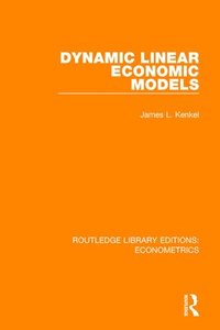 bokomslag Dynamic Linear Economic Models