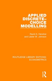 bokomslag Applied Discrete-Choice Modelling