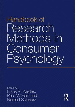 bokomslag Handbook of Research Methods in Consumer Psychology