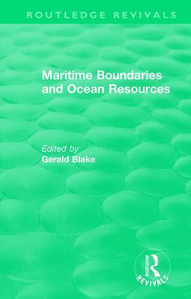 bokomslag Routledge Revivals: Maritime Boundaries and Ocean Resources (1987)