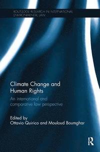 bokomslag Climate Change and Human Rights